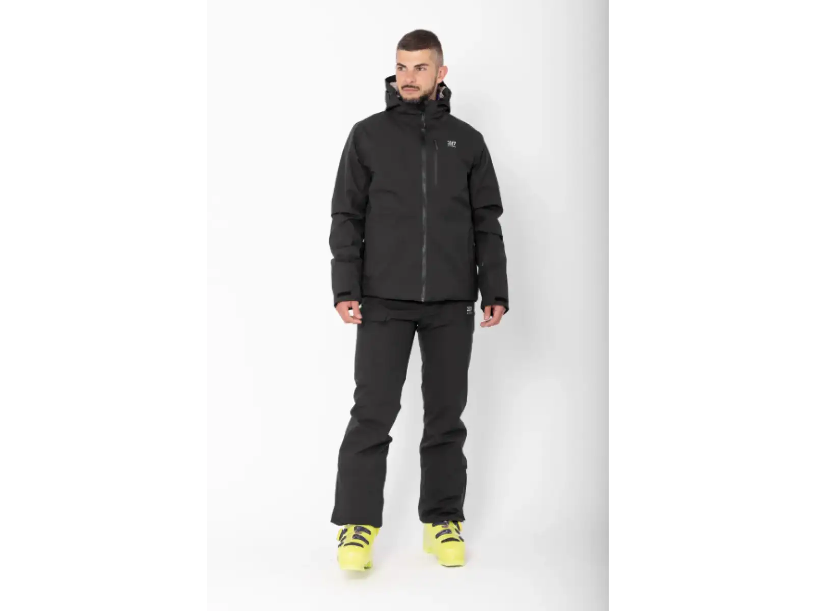 2117 of Sweden Kabo pánske lyžiarske nohavice Black