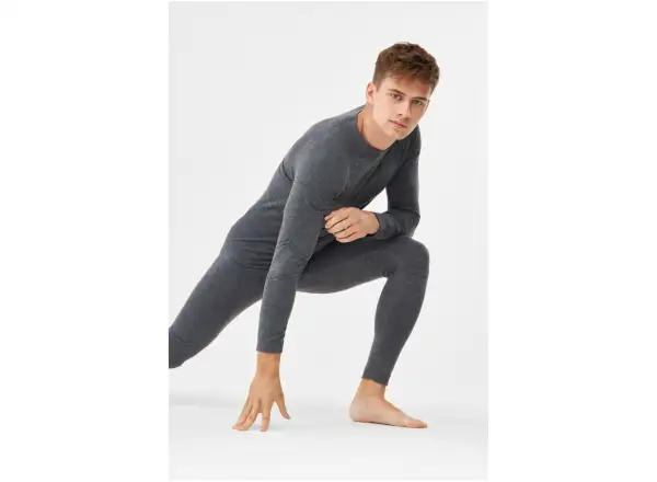 Viking Lan Pro Merino pánsky set Dark Grey
