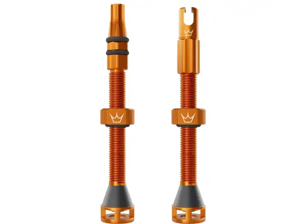 Peatys Holeshot Fast Flow bezdušové ventilky 60 mm Mango