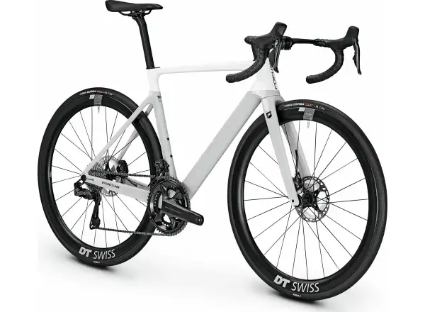 Focus Izalco MAX 9.8 DI cestný bicykel biely lesklý/svetlošedý lesklý