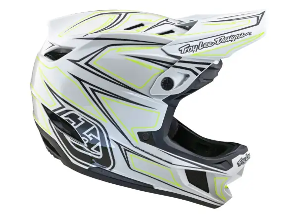 Troy Lee Designs D4 Composite MIPS Pinned prilba Light Gray