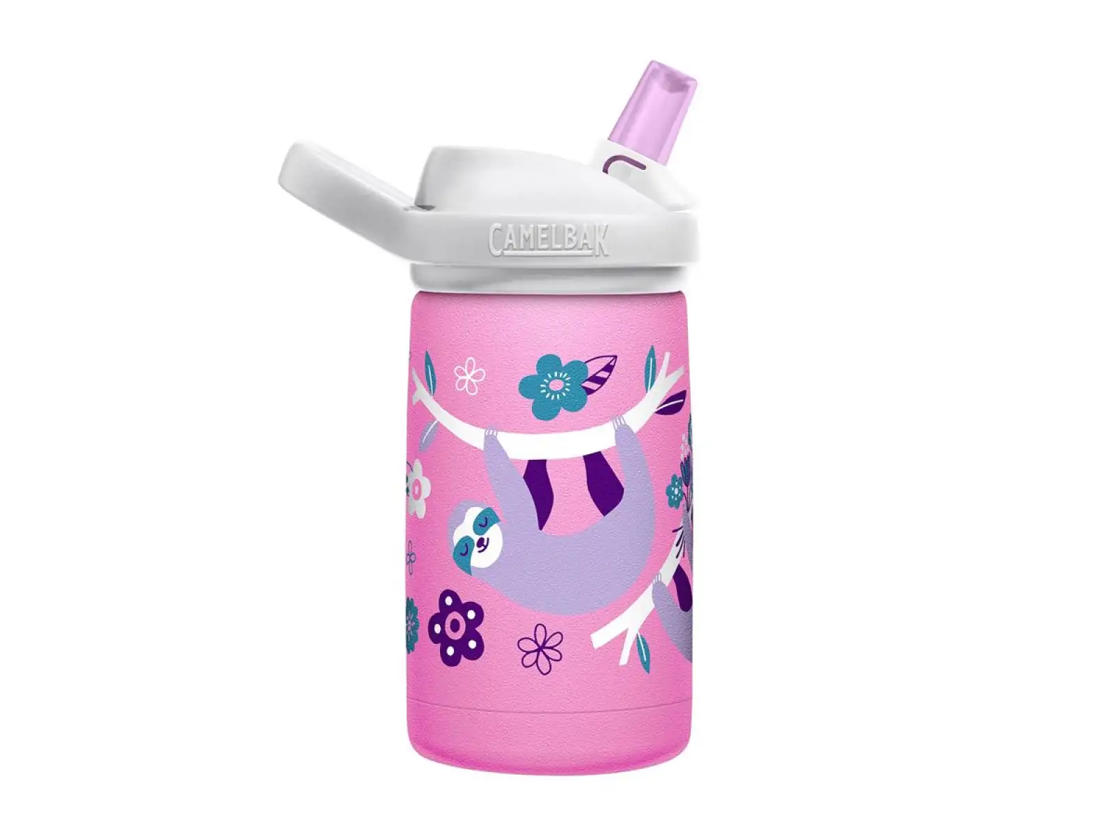 Camelbak Eddy+ Kids Vacuum Stainless fľaša 0,35 l Flowerchild Sloth