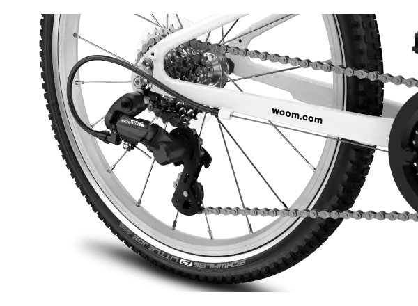 Woom GO 4 detský bicykel neon lime