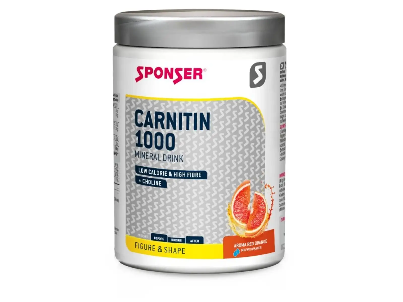 Minerálny nápoj Sponser Carnitin 1000 Mineraldrink (400 g)