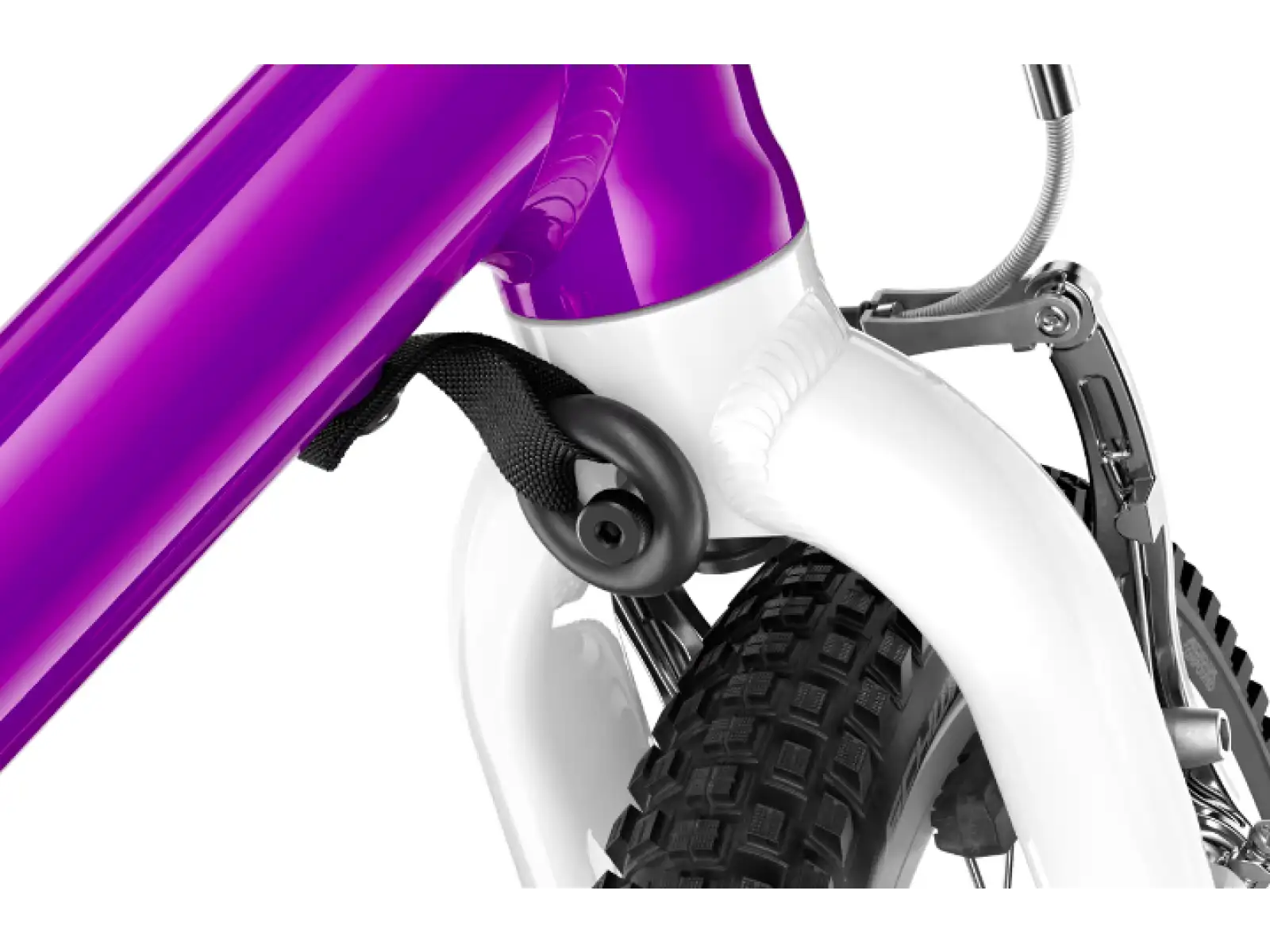Woom 3 Purple Automagic 16" detský bicykel