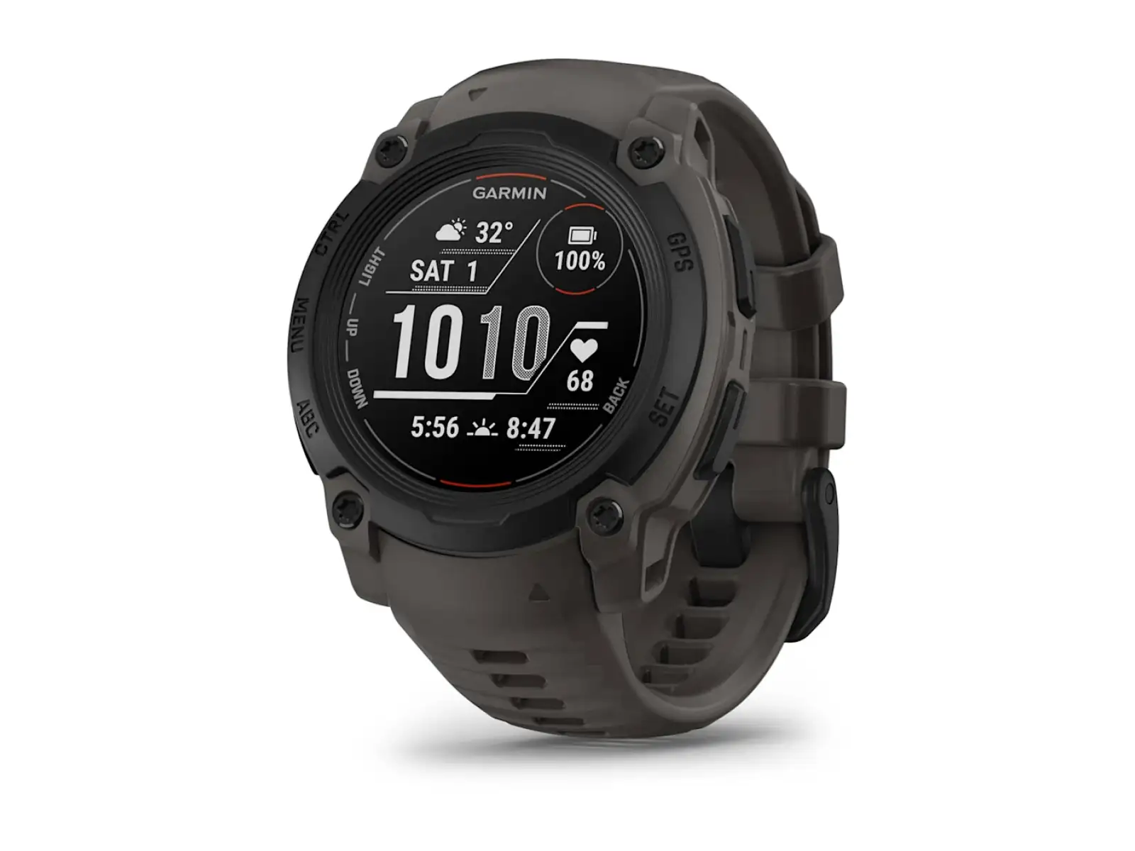 Garmin Instinct E 40 mm smart hodinky Black/Charcoal remienok