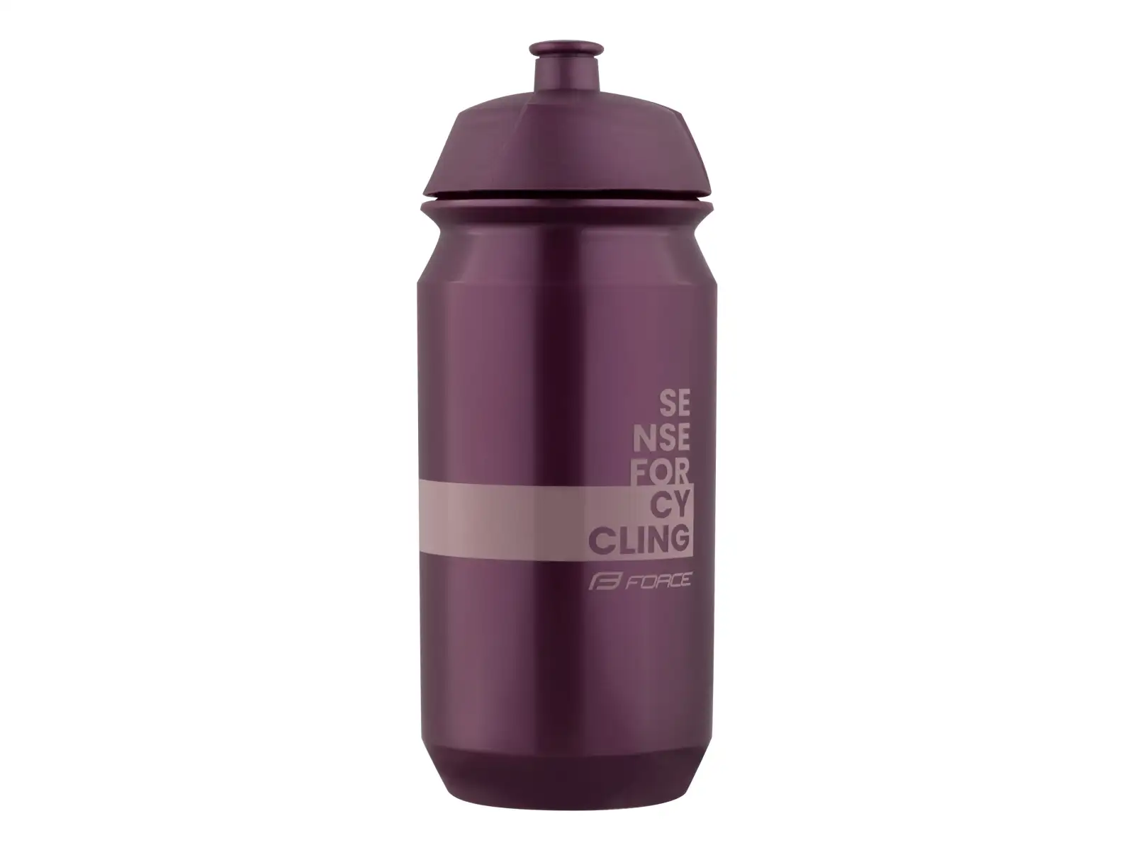 Force Fine cyklistická fľaša 500 ml fialová