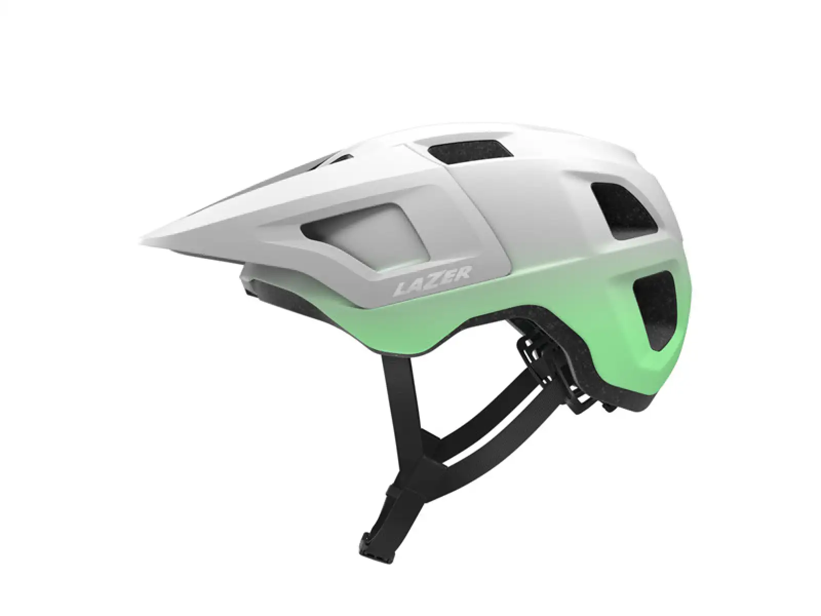 Lazer Finch KC prilba Mat White/Green