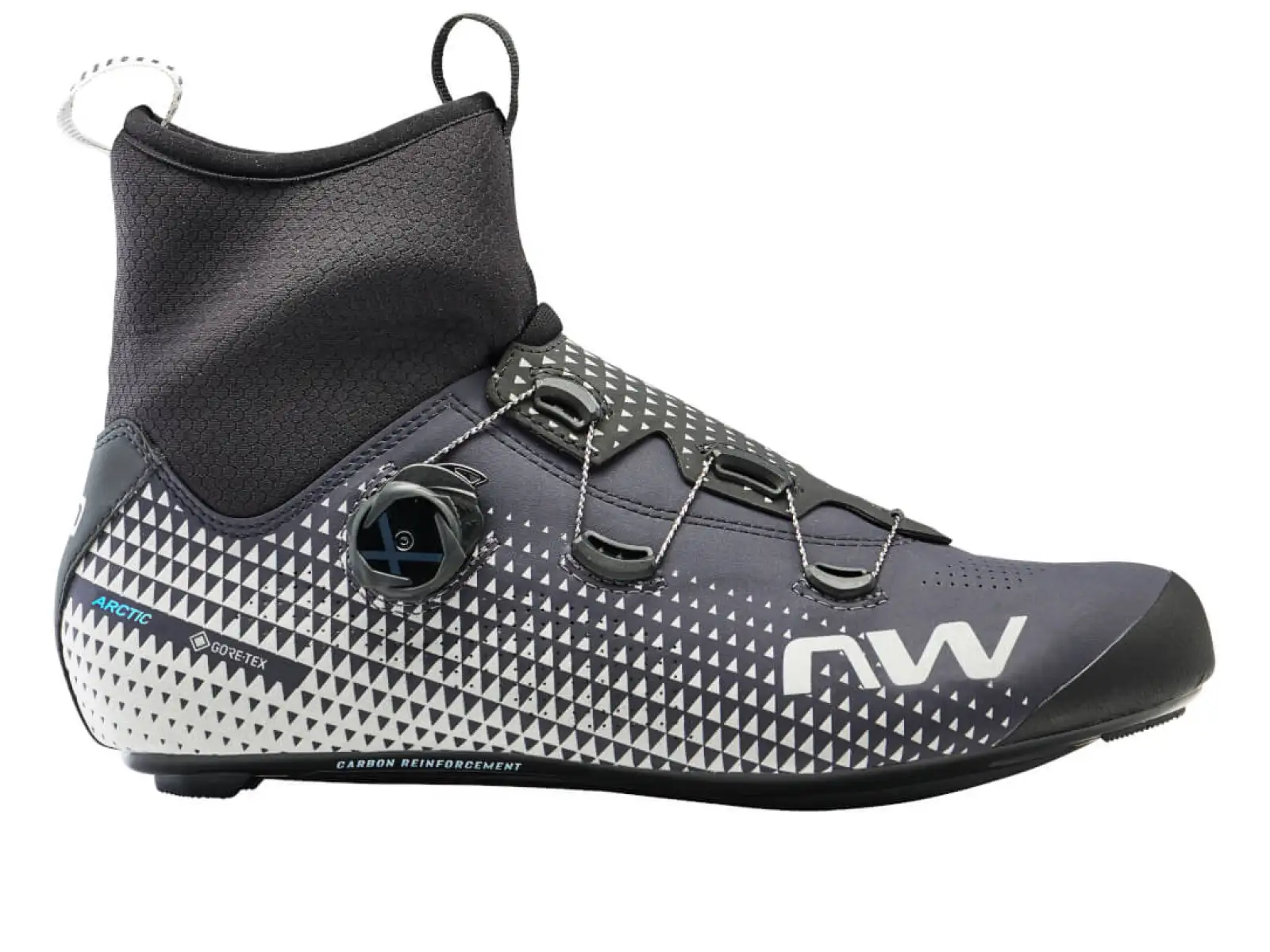 Northwave Celsius R Arctic GTX zimné cestné pánske tretry Carbon Grey/Reflective