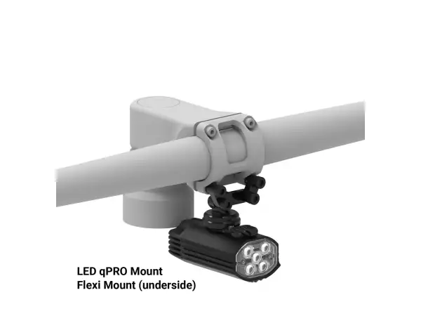 Lezyne LED qPRO Mount držiak svetla Black