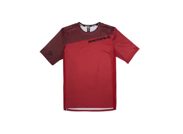 Race Face Indy Pánske tričko s krátkym rukávom Dark Red