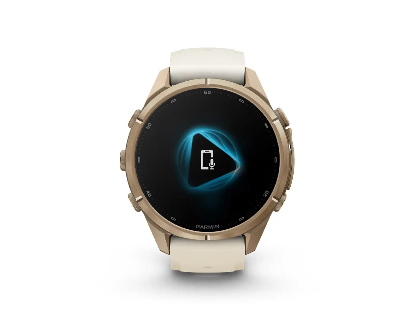Garmin fenix 9 Pro inReach 43 mm inteligentné hodinky Autumn gold titanium/Cream/french gray