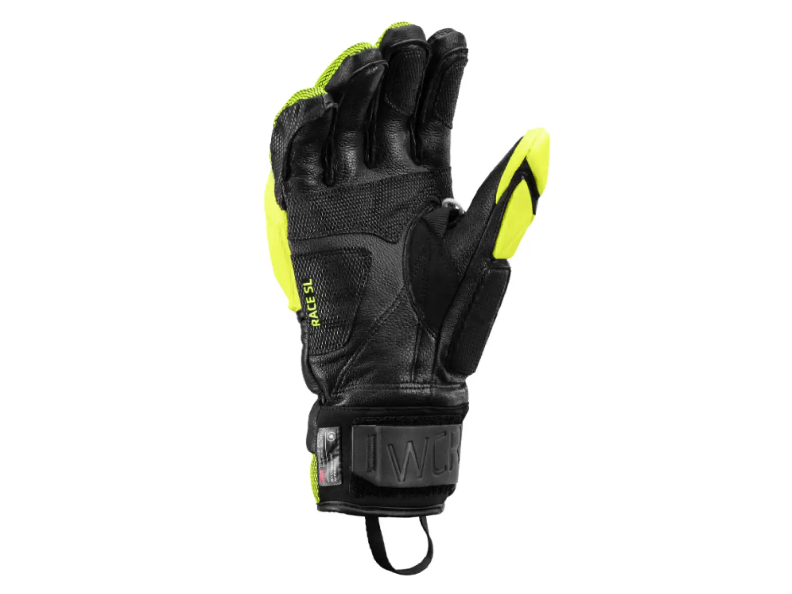 Leki WCR Venom SL 3D pretekárske rukavice Black-Ice Lemon