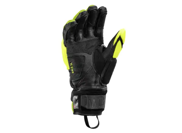 Leki WCR Venom SL 3D pretekárske rukavice Black-Ice Lemon