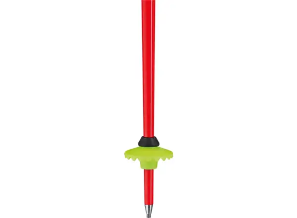 Leki WCR TBS SL 3D zjazdové palice bright red-black-neonyellow