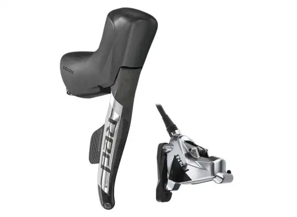 Sram Red eTap AXS D1 ľavá radiaca/ brzdová páka a strmeň Plochá montáž, kábel 950 mm