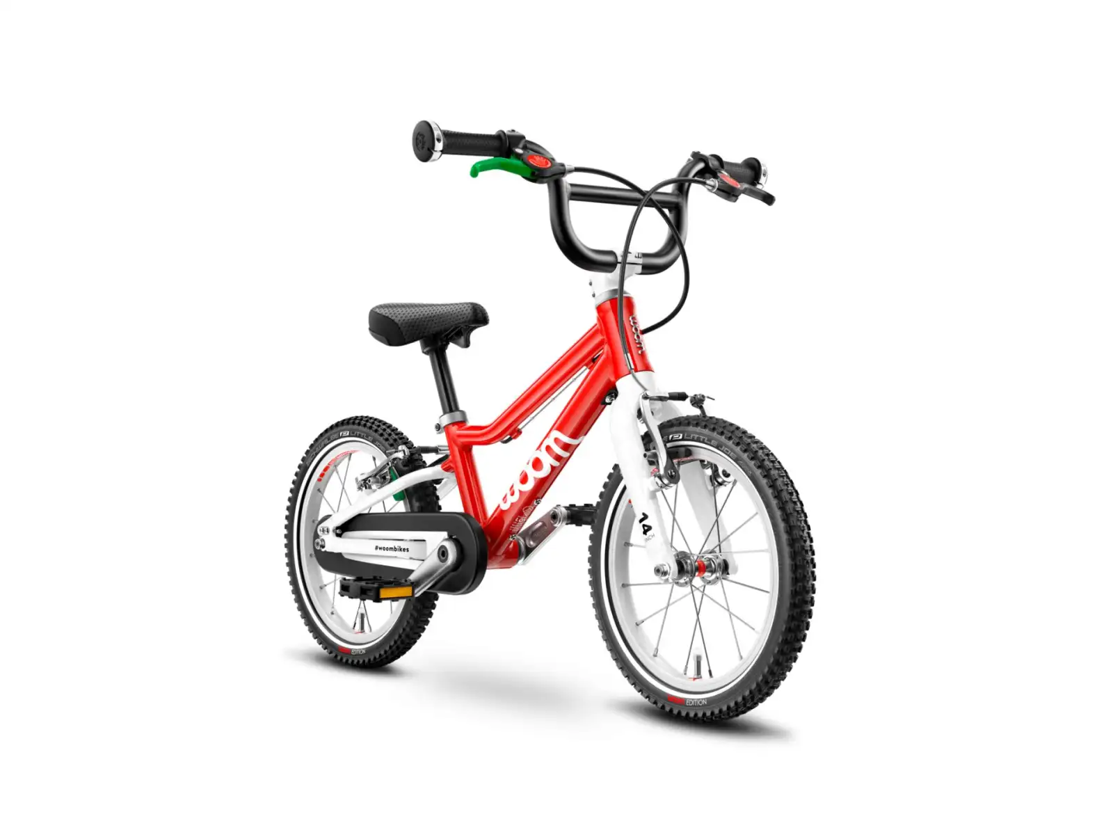 Woom 2 Red 14 Detský bicykel