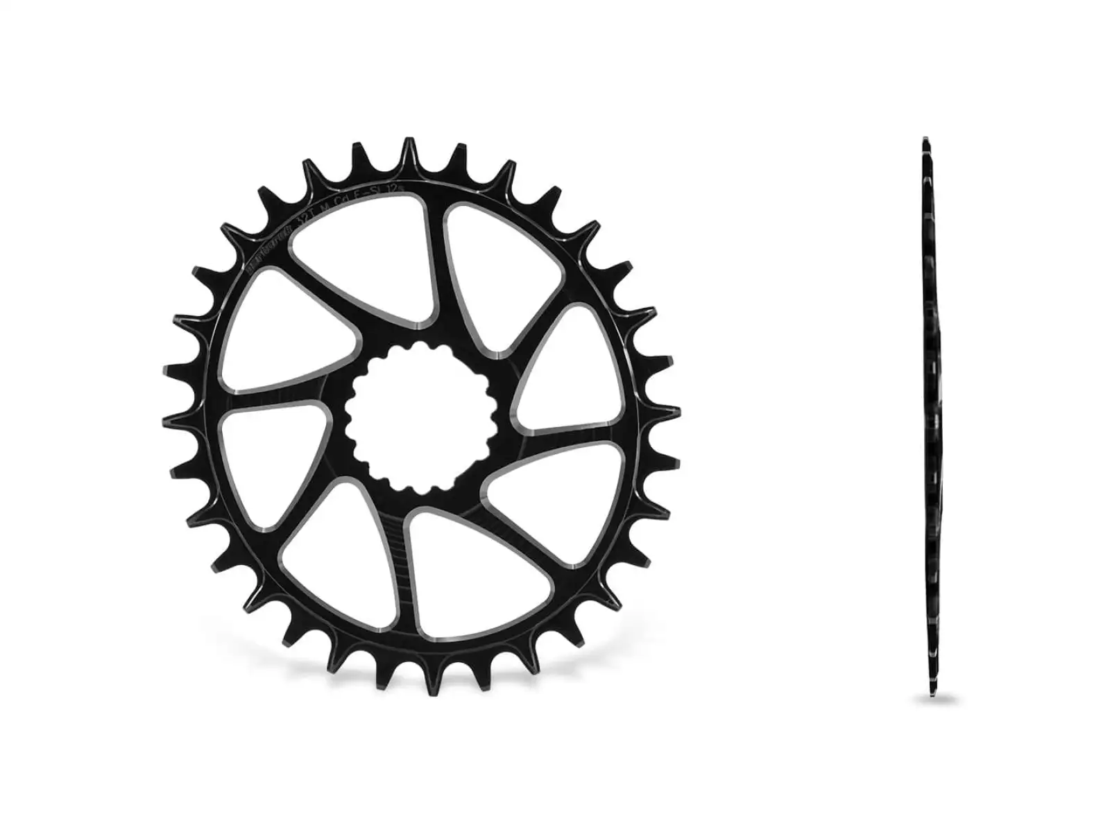 Garbaruk Oval MTB prevodník Cannondale Ai black 32z
