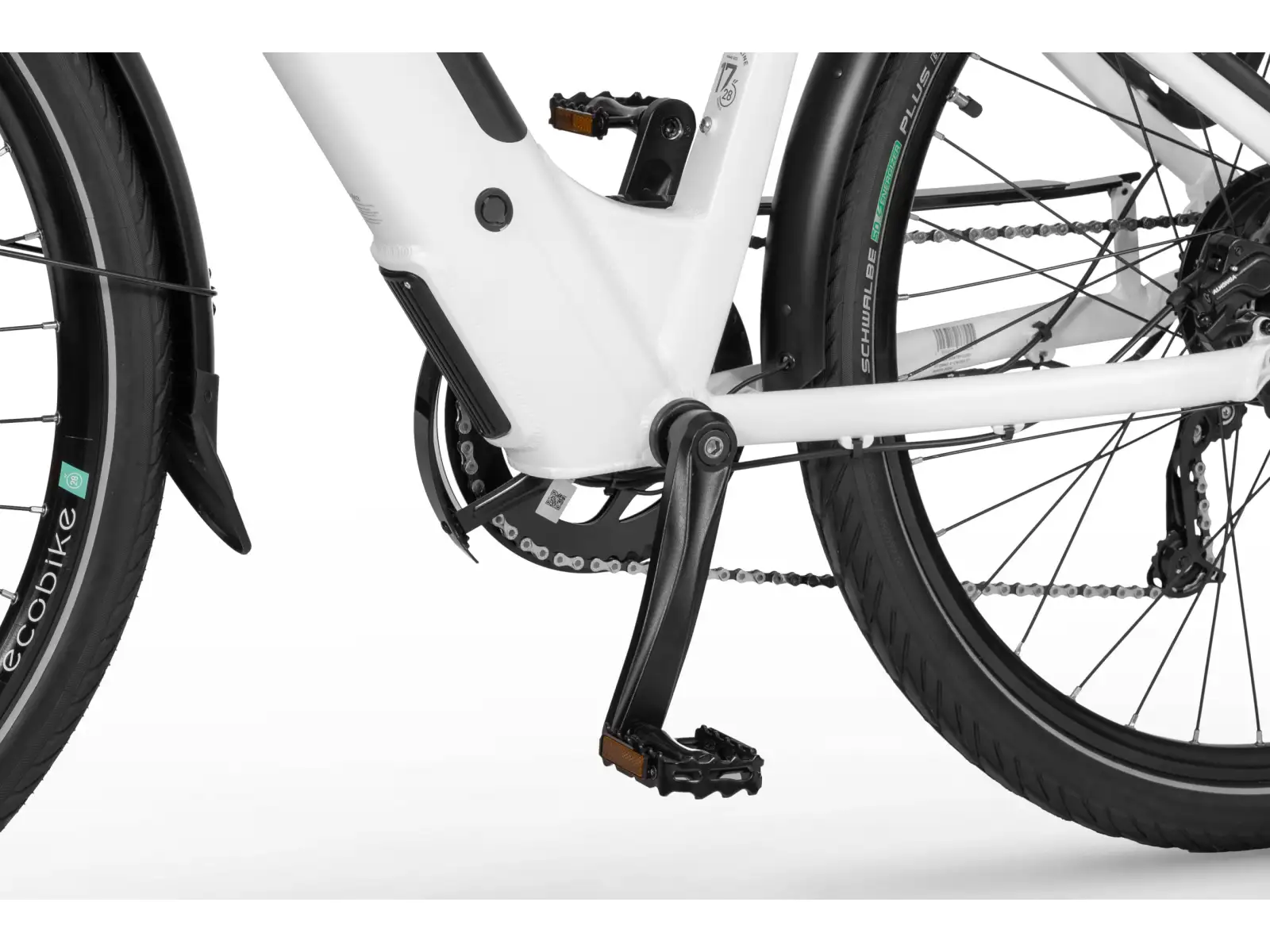Ecobike X-Cross 630 Wh White trekingový elektrobicykel