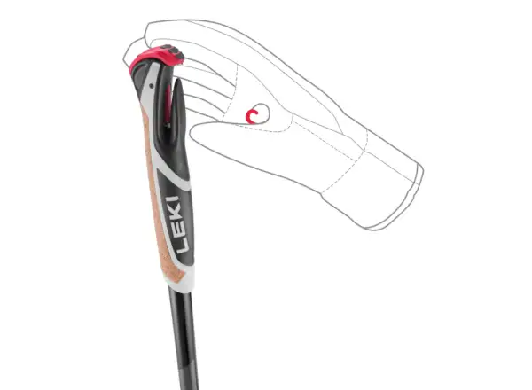 Leki XTA 5.5 Poles bežecké palice Black/White/Neon yellow
