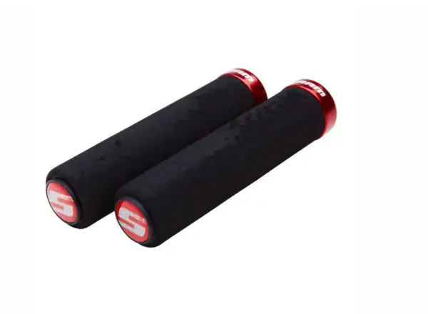 Sram Locking penové gripy 129 mm čierna/červená