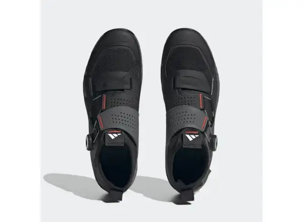 Five Ten Trailcross PRO Clip-in Pánska obuv Grey Five/Core Black/Red