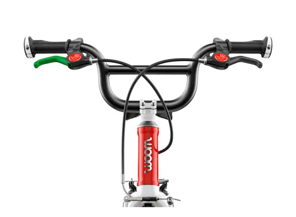 Woom 3 Red 16 detský bicykel + stojan Woom 2-3