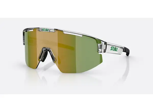Bliz Matrix slnečné okuliare Transparent White/Brown Green Multi
