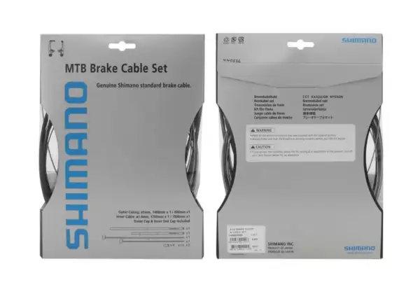 Shimano MTB brzdy Bowden + káble