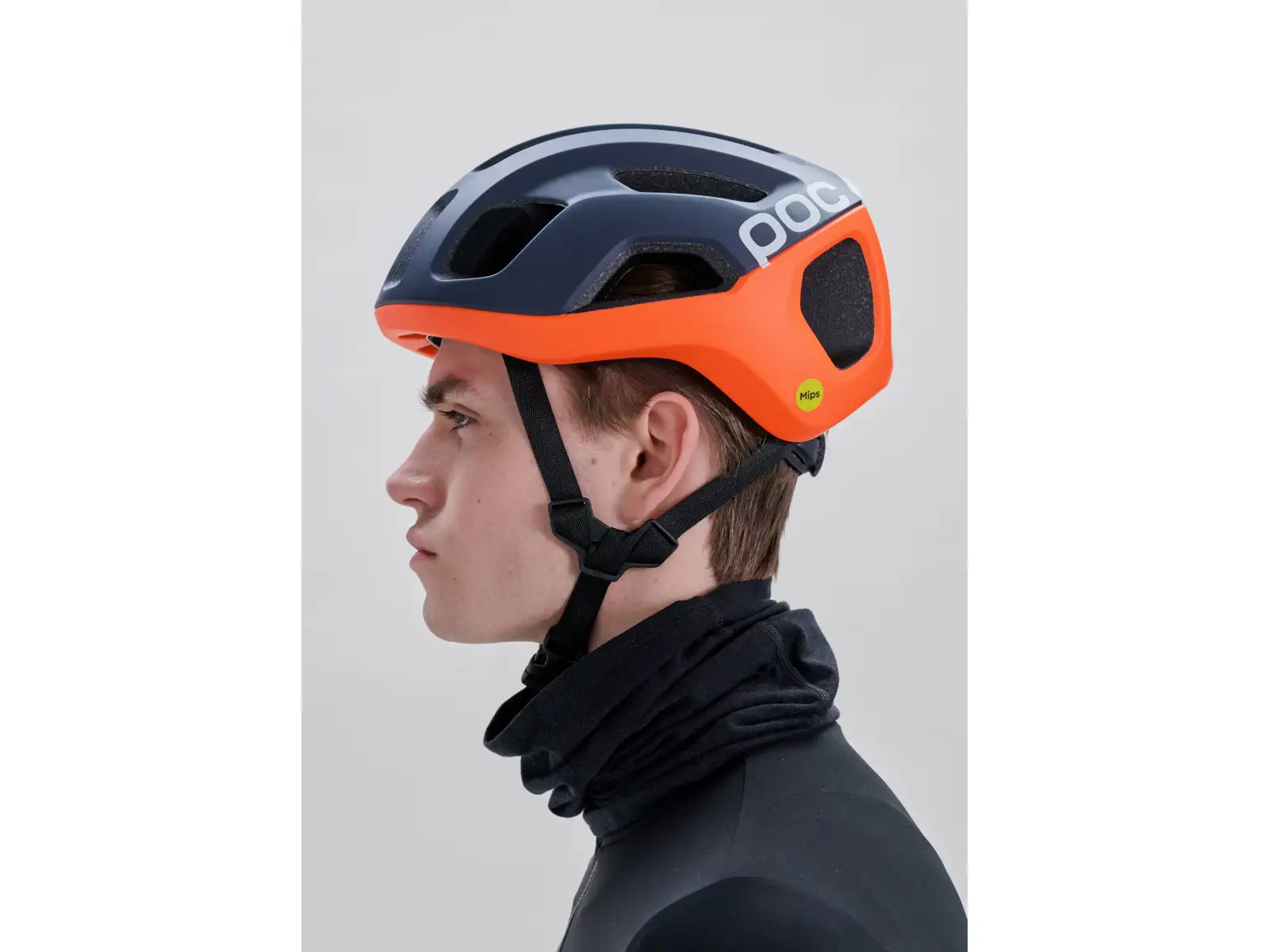 POC Ventral Air MIPS prilba Apatite Navy Matt/Fluo. Orange Matt/Hydrogen White