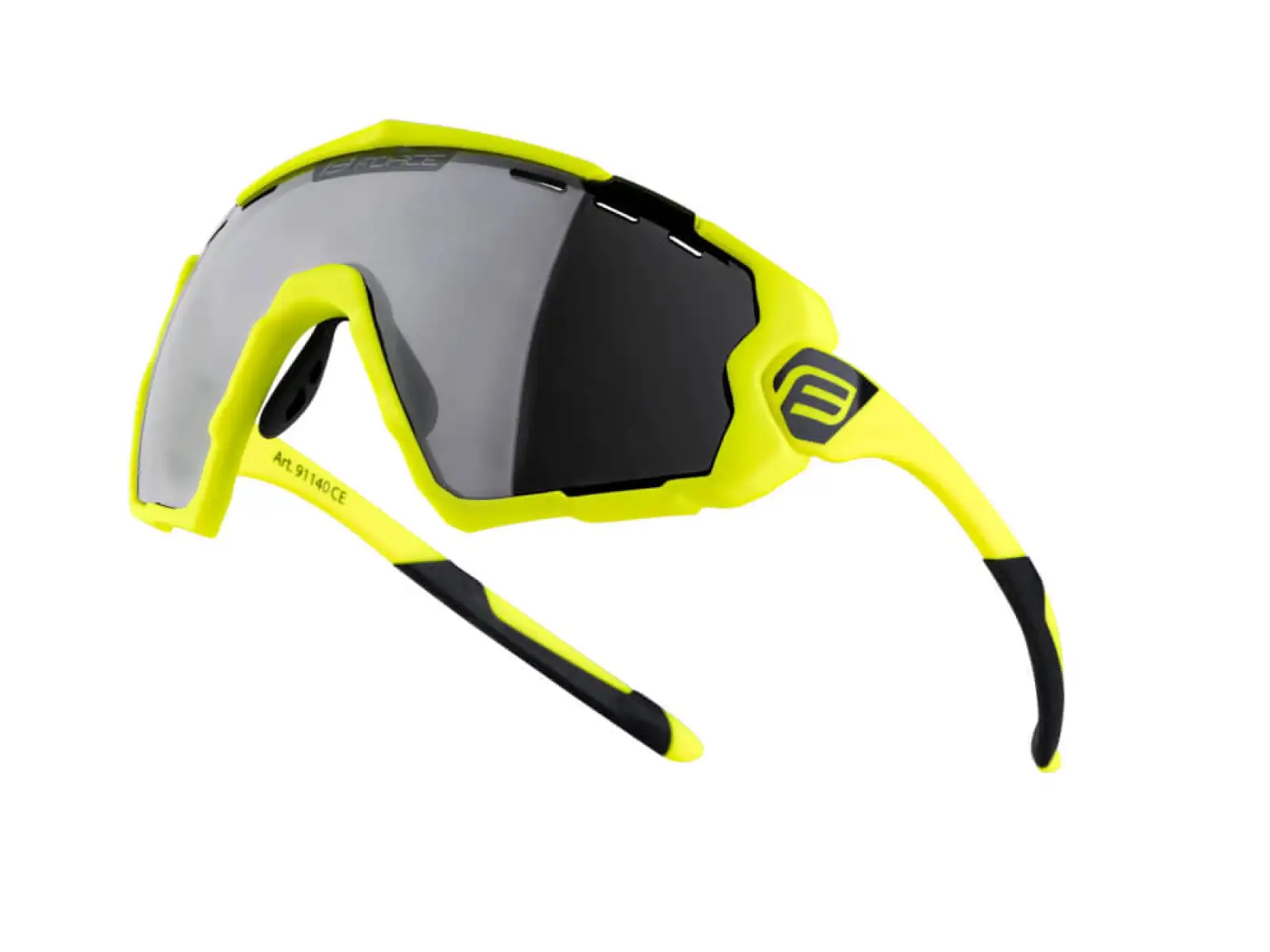 Force Ombro cyklistické okuliare fluo/čierne sklá