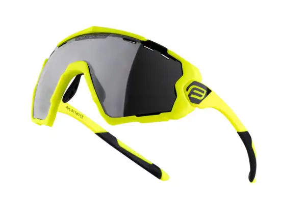 Force Ombro cyklistické okuliare fluo/čierne sklá