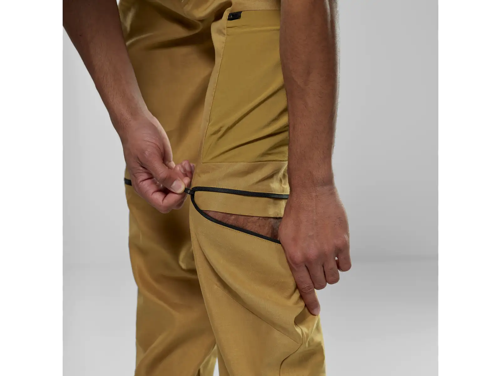 Salewa Puez Hemp/DST 2/1 pánske nohavice Golden Brown