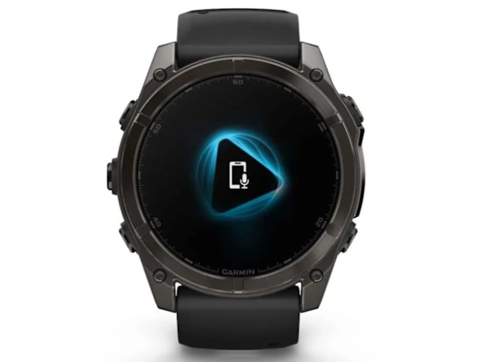 Garmin fenix 8 - 51 mm AMOLED Sapphire inteligentné hodinky Carbon DLC Titanium Black/Gray
