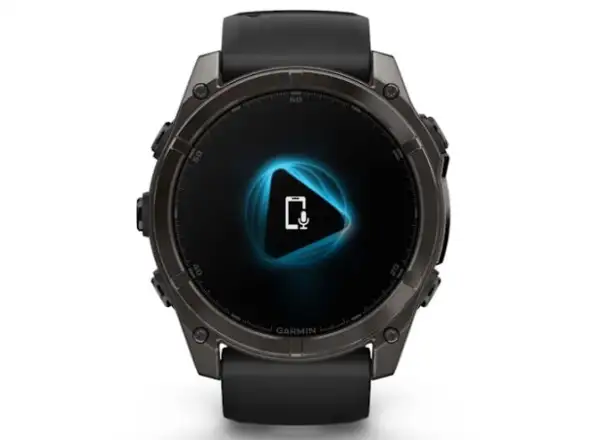 Garmin fenix 8 - 51 mm AMOLED Sapphire inteligentné hodinky Carbon DLC Titanium Black/Gray