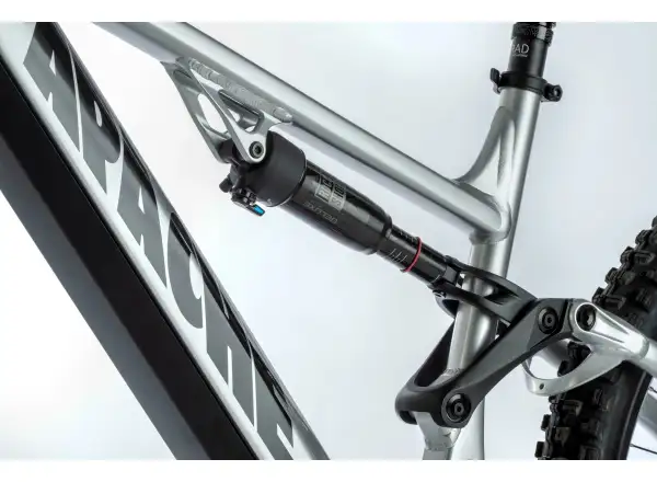 Apache Quruk 3 Bosch 1000 Wh celoodpružený elektrobicykel strieborná